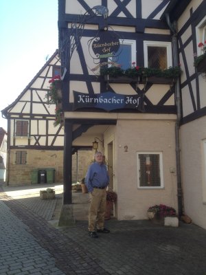 Me in front of the Kürnbacher Hof