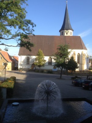 Another view of the Evangelische in Kürnbach