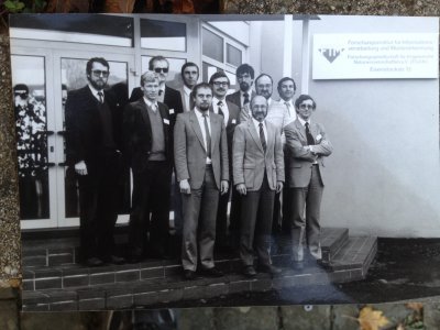 NATO Research Study Group 9 at Ettlingen, Germany, about 1985