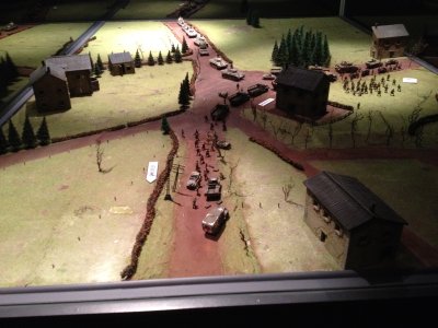 Scale Model Of Baugnez Crossroads