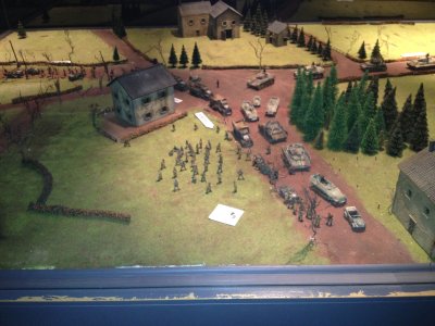 Scale Model Of Baugnez Crossroads