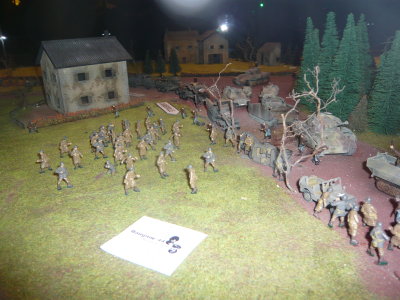 Scale Model Of Baugnez Crossroads