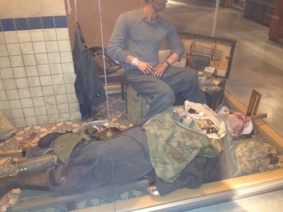 Display Of A Wounded Soldier