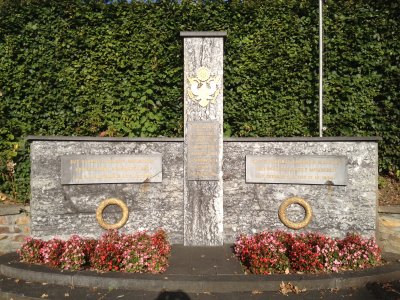 Monument To American Soldiers Killed At The Hotel de Moulin