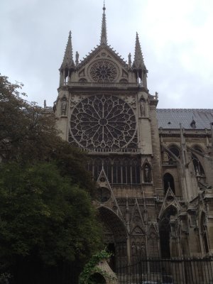 A View of Notre Dame Cathedral