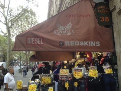 Awning With Redskins Theme