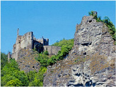 Ruins Of Castle Above Idar-Oberstein