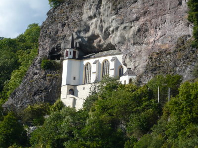 Church Built Into Rock At Idar-Oberstein