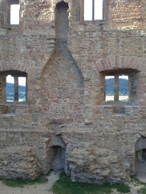 Interior Of Castle Burg Lichtenberg