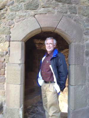 Me In Archway At Castle Burg Lichtenberg