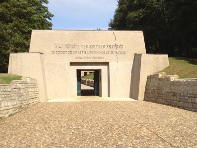 Monument To The Soldiers In Verdun's Bayonet Trench