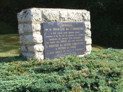 Monument At Bayonet Trench