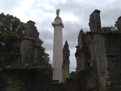 Another View Of The Montfaucon American Monument
