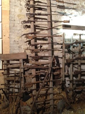 Guns Collected On The Verdun Battlefields