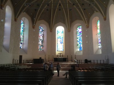 Front Of Trinity Church