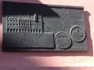 Plate On Trinity Church