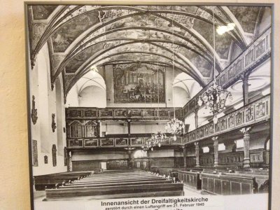 Inside View Of Old Trinity Church