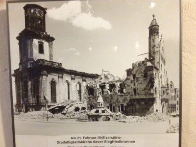 Trinity Church After Its Destruction