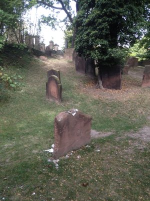 Grave Marker Facing Jerusalem