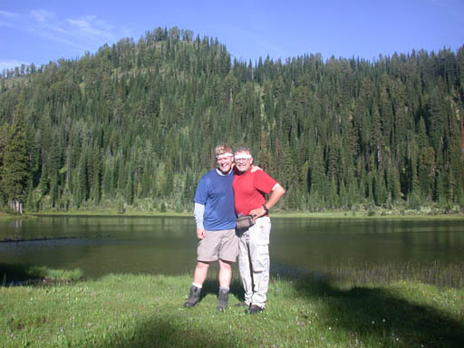 Steven and Lynn at My Lake
