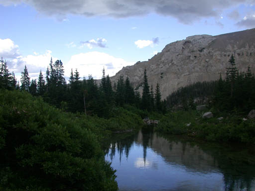 Spring fed pool