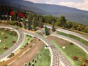 Scenery showing stream exiting layout